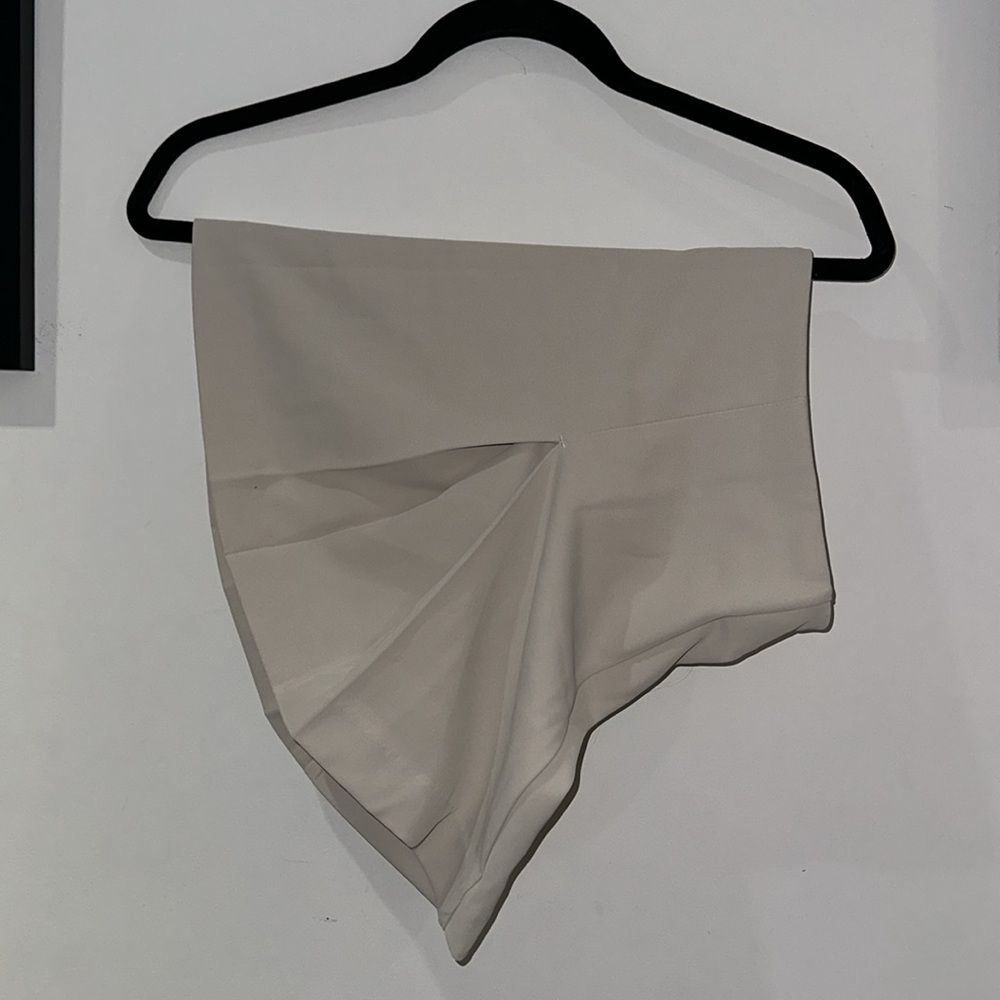 Pleated Mini Skirt